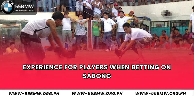 Experience for players when betting on Sabong