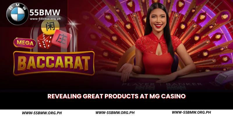 revealing great products at mg casino